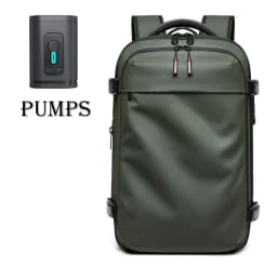 Men Travel Backpack Vacuum Compression Laptop Backpack 17 inch Extended Large Capacity School Backpack Hiking Business Backpack
