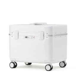 Aluminum Alloy Frame Suitcase, Top-Opening ABS Portable Trolley Case, Universal Wheels, Customs Code Lock Boarding Case