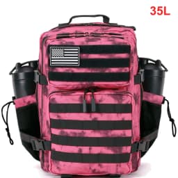 35L Tactical Backpack for Women Men Molle Outdoor Travel Camping Hiking Bag Sports Weekend Athlete Gym Rucksack Dual Cup Holders