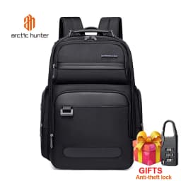 Arctic Hunter High-End Business Men's Backpack Travel Multi-Functional Anti-Splashing Large-Capacity Computer Backpack