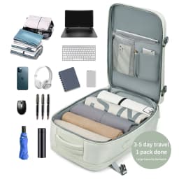 Woman Travel Backpack Business 16 Inch Laptop Backpack Fashion School Backpack USB Charging Waterproof Backpack With Shoe Bag