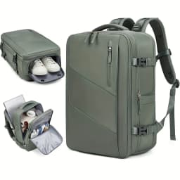 Woman Travel Backpack Business 16 Inch Laptop Backpack Fashion School Backpack USB Charging Waterproof Backpack With Shoe Bag