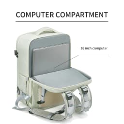 Woman Travel Backpack Business 16 Inch Laptop Backpack Fashion School Backpack USB Charging Waterproof Backpack With Shoe Bag