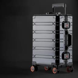EU STOCK All Aluminum Travel Suitcase high-quality Business Rolling Luggage on Wheels Trolley 20inch Carry-Ons Cabin Suitcase