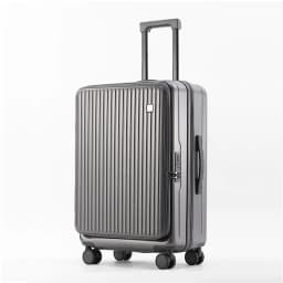 SUSHIMU Trolley Case Travel Suitcase Boarding Case Password Box Suitcase Portable Wheel Rolling Luggage Bag Front opening
