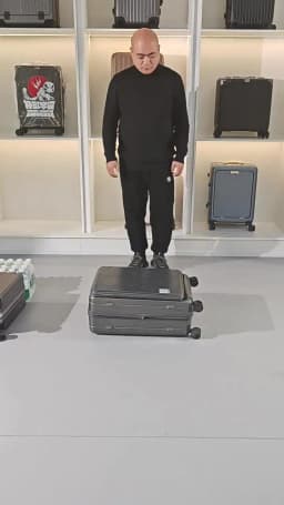 SUSHIMU Trolley Case Travel Suitcase Boarding Case Password Box Suitcase Portable Wheel Rolling Luggage Bag Front opening