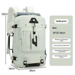 Cross Border Backpack for Men with a High-End Feel, Large Capacity Crossbody Backpack, Portable Travel Bag, Outdoor Hiking Backp