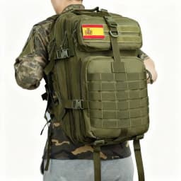 Spain Warehouse 3-Day Assault Pack 50L Tactical Backpack Molle System Camouflage Waterproof Large Capacity Outdoor Camping Bag