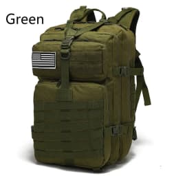 Spain Warehouse 3-Day Assault Pack 50L Tactical Backpack Molle System Camouflage Waterproof Large Capacity Outdoor Camping Bag