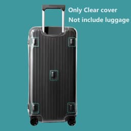 Luggage Covers for Rimowa Essential Trunk Plus 33inch Suitcase Protector PVC Clear Dustproof Case with Zipper Customized