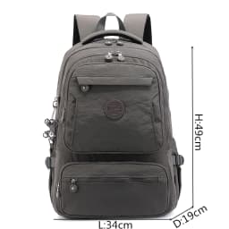 TEGAOTE Lightweight Big Large Capacity A4 14 15.6 16'' Laptop Men Women Backpack School Travel Bag Blue Grey Green Black M2306