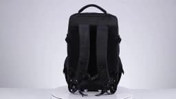 Rolling Backpack Large Capacity Travel Backpack with Wheels Carry On Luggage Backpack for Men Outdoor Trolley Travel Backpack