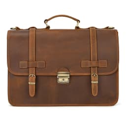 Men Genuine Leather Big Briefcase 14 inch Laptop Business Bag Cowhide Laptop Handbag Notebooks Mens Work Tote Big Shoulder Bag