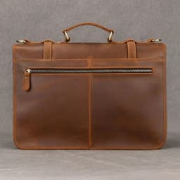 Men Genuine Leather Big Briefcase 14 inch Laptop Business Bag Cowhide Laptop Handbag Notebooks Mens Work Tote Big Shoulder Bag
