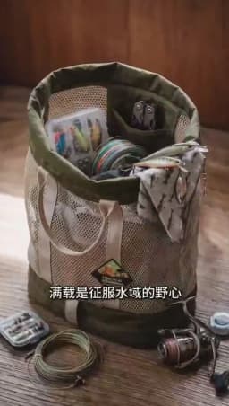 Maden Men's American Workwear Multi Fishing Bag Foldable 2-in-1 Crossbody Tote Large Capacity Outdoor Casual Messenger Bag