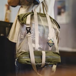 Maden Men's American Workwear Multi Fishing Bag Foldable 2-in-1 Crossbody Tote Large Capacity Outdoor Casual Messenger Bag