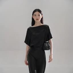 JW PEI Trendy Sports Style Bowling Dumpling Bag Solid Color Large Capacity Handbag Single Shoulder Underarm Bag