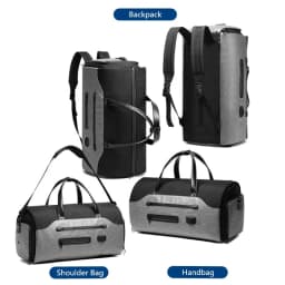 OZUKO Garment Bag Multifunction Men Suit Storage Large Capacity Luggage Handbag Male Waterproof Travel Duffel Bag Shoes Pocket