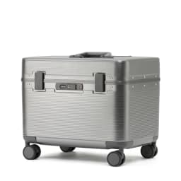 Bunnyfly 18" Aluminum Alloy Frame Spinner Suitcase Camera Trolley Pilot Luggage Bag with Wheels Photography Equipment Case