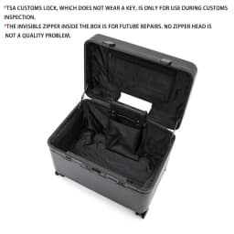 Bunnyfly 18" Aluminum Alloy Frame Spinner Suitcase Camera Trolley Pilot Luggage Bag with Wheels Photography Equipment Case