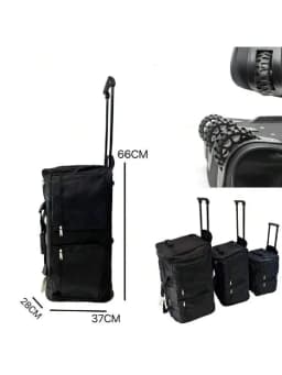 Travel Bag with Wheels and Telescopic Handle | Lightweight Cabin Suitcase for Hand Luggage, Waterproof Trolley, Unisex Travel Backpack