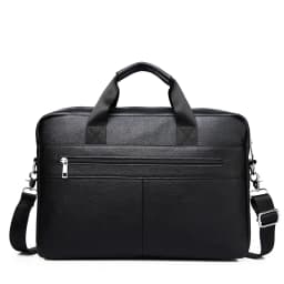SCHLATUM Genuine Leather Briefcases Hard For Men Luxury Handbags Laptop Briefcase Bags 15 Inch Office Bussiness Computer Bag