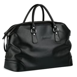 Luxury Men Genuine Leather Travel Bag Luggage Bag Men Leather Duffle Bags Weekend Shoulder Bag Overnight Male Tote Black