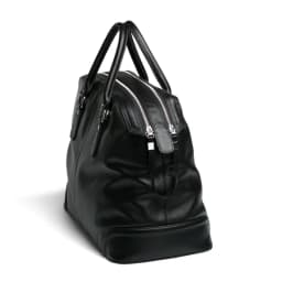 Luxury Men Genuine Leather Travel Bag Luggage Bag Men Leather Duffle Bags Weekend Shoulder Bag Overnight Male Tote Black