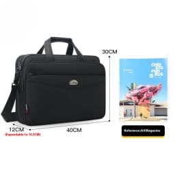 Large Capacity Briefcase Bag Men Business Bag 15.6 Inch Laptop Bag Shoulder Bags Canvas Handbags Notebook Bags Messenger