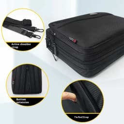Large Capacity Briefcase Bag Men Business Bag 15.6 Inch Laptop Bag Shoulder Bags Canvas Handbags Notebook Bags Messenger