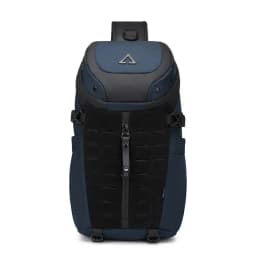 Ozuko Men's Waterproof Crossbody Bag with USB Anti-Theft Short Travel Messenger Sling Fashion Designer Chest Bag for Men