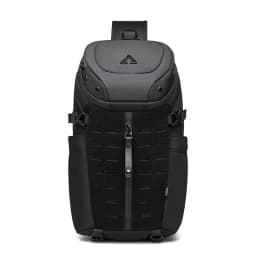 Ozuko Men's Waterproof Crossbody Bag with USB Anti-Theft Short Travel Messenger Sling Fashion Designer Chest Bag for Men