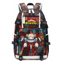 My Hero Academia Anime Print School Backpack Large Capacity Unisex Bookbag for Boys Girls Travel Casual Daypack