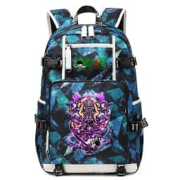 One Piece Zoro Print Large Capacity School Backpack For Kids Teens Anime Bookbag