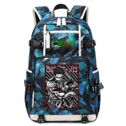 One Piece Zoro Print Large Capacity School Backpack For Kids Teens Anime Bookbag