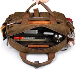2022 Ruil Retro Canvas Messenger Bags Multifunction Men Shoulder Briefcase Leisure Travel Handbag Toolkit Vintage Package Mallet