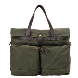 Soft Oil Wax Canvas Men's Bag Business Briefcase15.61-inch laptop bag, casual handbag, shoulder bag, crossbody bag
