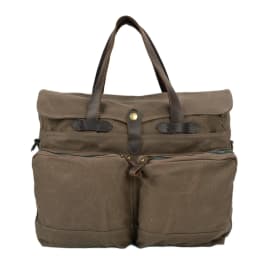Soft Oil Wax Canvas Men's Bag Business Briefcase15.61-inch laptop bag, casual handbag, shoulder bag, crossbody bag