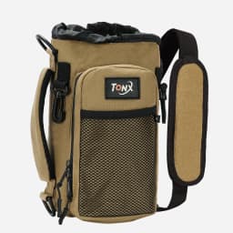 Multifunctional Insulated Water Bottle Bag with Shoulder Crossbody Handheld Ideal for Hiking Cycling Camping Fishing