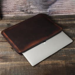 Laptop Briefcase Men For Macbook Air Pro 13 14 15 inch Cowhide Handbag Sleeve Tablet Pouch Case Lenovo Thinkpad Matebook Funda