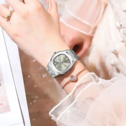 POEDAGAR Square Woman Watch Date Week Waterproof Luminous Ladies Watch Stainless Steel Quartz Fashion Women's Watches Reloj Gift