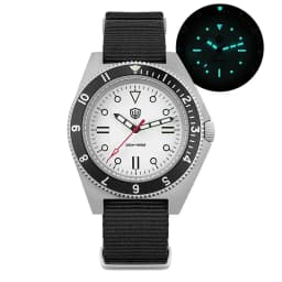 Watchdives WD1972 Quartz Watch VH31 Sweep Seconds Movement Sapphire Crystal BGW9 Luminous 20Bar Waterproof Vintage Men Watches