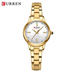 CURREN Women's Watches Fashion Original Quartz Wrist Watch for Ladies Roman Dial Dazzling Diamond Waterproof Luminous Luxury New
