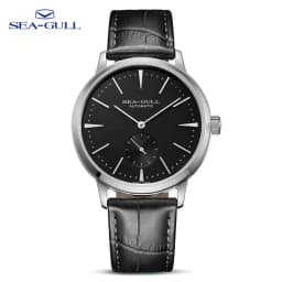 Seagull Watch Men's Mechanical Watch Business Casual Adaptive Waterproof Men's Simple Watch 6075