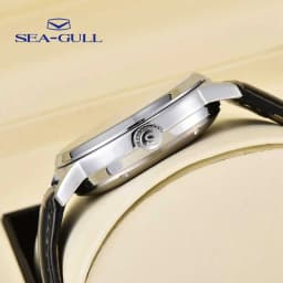 Seagull Watch Men's Mechanical Watch Business Casual Adaptive Waterproof Men's Simple Watch 6075