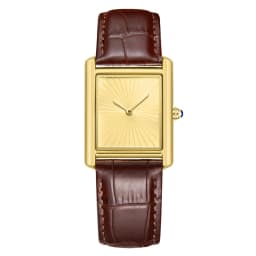 New Classic Square Watch for Men Women Simple Two-Hand Design Fashion Leather Strap Waterproof Quartz Wristwatches Drop Shipping