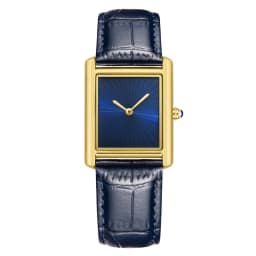 New Classic Square Watch for Men Women Simple Two-Hand Design Fashion Leather Strap Waterproof Quartz Wristwatches Drop Shipping