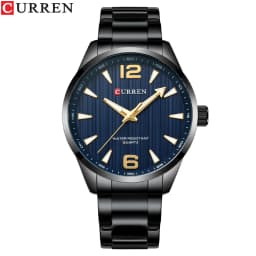 CURREN 8434 Fashion Brand Men's Watch Waterproof Night Light Elegant Business Stainless Steel Strap Mens Gift Watch Reloj Hombre