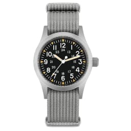 Militado ML05 38mm Military Watch Miyota 2035 Movement Domed Sapphire Crystal C3 Green Luminous 10Bar Waterproof Vintage Watches