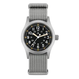 Militado ML05 38mm Military Watch Miyota 2035 Movement Domed Sapphire Crystal C3 Green Luminous 10Bar Waterproof Vintage Watches